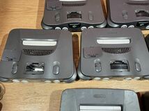 ① 任天堂64 Nintendo 64 / 本体7個セット ACアダプター 2個 / まとめてセット 中古品 全て通電は確認済み _画像5