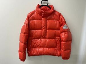  have been cleaned *PYRENEX(pire neck s) ~YANNICK(yanik)~ pull over down * down jacket size L* red 