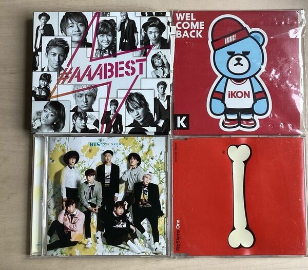 AAA Best/BTS I NEED U/RipSlyme One/iKON