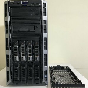 【埼玉発】【DELL】サーバー PowerEdge T330 XeonE3-1270v6＠3.8GHz / 32GB RAM / 3TB HDD ★通電、起動確認済★ (3-425)の画像2