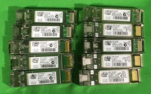 【埼玉発】【CISCO】 10G BASE SFP+モジュール　SFP-10G-SR（10-2415-03）10個セット 【9-1913~27】