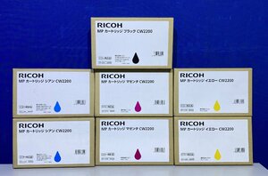 [ Koshigaya departure ]* original unused goods *[RICOH]MP ink cartridge CW2200 *4 color set (K×1 C×2 M×2 Y×2)(36071)