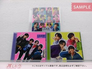 Sexy Zone CD 3点セット 人生遊戯 初回限定盤A/B/通常盤 [良品]