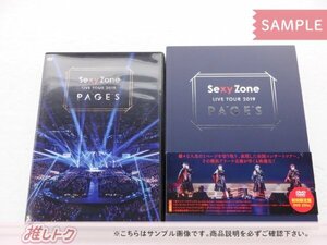 Sexy Zone LIVE TOUR 2019 PAGES 初回限定盤 DVD 2点セット LIVE TOUR 2019 PAGES 初回限定盤/通常盤 [難小]