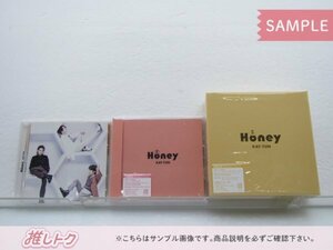 KAT-TUN CD 3点セット Honey 初回限定盤1/2/通常盤 [美品]