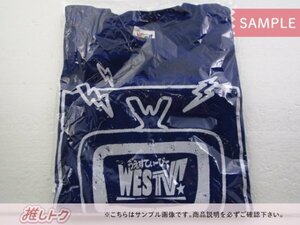 ジャニーズWEST Tシャツ LIVE TOUR 2019 WESTV! WES-Tシャツ フリーサイズ 未開封 [美品]