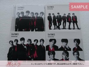 SixTONES CD 4点セット SixTONES vs Snow Man Imitation Rain D.D. 初回盤/with Snow Man盤/通常盤初回仕様/通常盤 [良品]