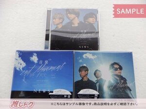 NEWS CD 3点セット 音楽 -2nd Movement- 初回盤A(CD+DVD)/B(CD+DVD)/通常盤 未開封 [美品]