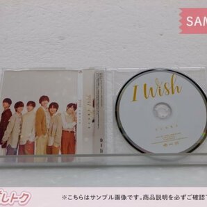 なにわ男子 CD 3点セット I Wish 初回限定盤1(CD+BD)/2(CD+BD)/通常盤 [良品]の画像3