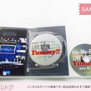 Kis-My-Ft2 DVD LIVE TOUR 2018 Yummy!! you＆me 通常盤(初回スリーブケース仕様) 2DVD 未開封 [美品]の画像2