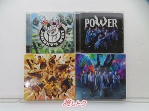 ジャニーズWEST CD 4点セット POWER 初回盤A(CD+DVD)/B(CD+DVD)/通常盤(初回プレス)/通販盤 [難小]