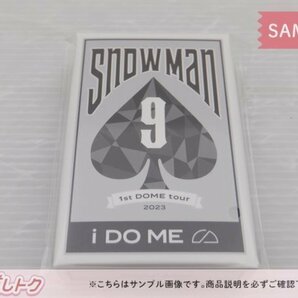 Snow Man 1ST DOME tour 2023 I DO ME トランプ [良品]の画像1