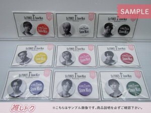 Snow Man Johnnys’ ISLAND STORE 1st Anniversary 缶バッジ 9点セット 全種 未開封 [美品]