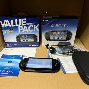 PlayStation Vita 16GB バリューパック ブラック PSVITA Wi-Fiモデル psvita