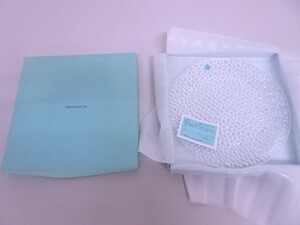 未使用品 TIFFANY&Co. ティファニー プレート コブルストーン プラター 食器 プレート 約28ｃｍ