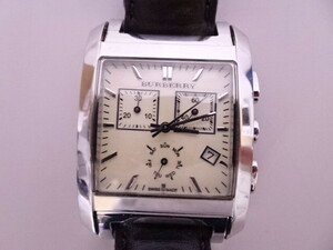送料無料 BURBERRY 腕時計 メンズ クロノグラフ BU1565 バーバリー 動作品