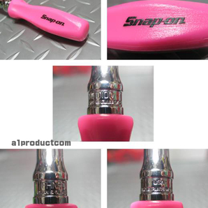 スナップオン Snap-on 3/8 スイベルラウンドヘッドラチェット クラシックグリップ FHNFD100P (Pink)新品の画像3