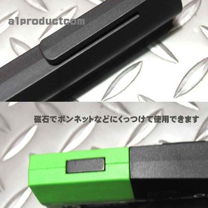 スナップオン(Snap-on) 充電式リチュームバッテリー3灯ＬEＤ搭載 ペン型ライト ECPND032GJ (Green)新品の画像4