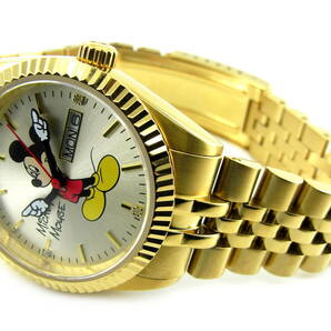 ディズニー 腕時計 ミッキーマウス ラグジュアリータイプ mk-goldの画像3