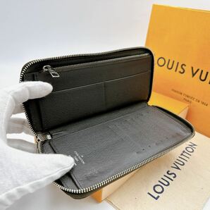 2710【ほぼ極美品】LOUIS VUITTON ルイヴィトン ダミエ ジッピーヴェルティカル 長財布 ラウンドファスナー ウォレット N61207/CA3165の画像3