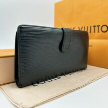 2721【正規品】LOUIS VUITTON ルイヴィトン エピ コンチネンタルクラッチ ヴィエノワ 二つ折り財布 ウォレット M63252/MI0011_画像1