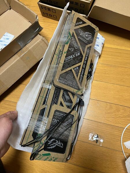  ROG gx601専用5v 3pin ARGBクリア板