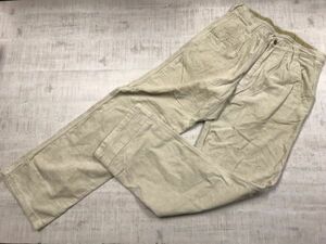 MOUNTAIN KHAKIS マウンテンカーキ オールド アメカジ アウトドア 古着 コーデュロイパンツ ボトムス メンズ 2タック ベージュ