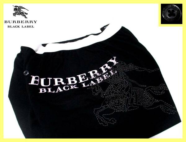 超激レア 【銀座店限定】 未使用 バーバリーブラックレーベル BURBERRY BLACK LABEL BIGホース/ロゴプリント ボクサーパンツ サイズ M(2)