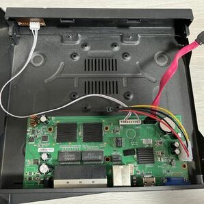 POE防犯カメラ用NVR 4ch ネットワークビデオレコーダー1台 H.265録画録音 500万画素カメラ対応 ONVIF 動作未確認ジャンク品「NVR4JUNK」の画像4