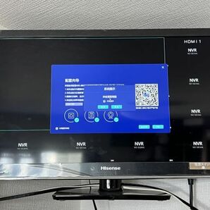 POE防犯カメラ用NVR 4ch ネットワークビデオレコーダー1台 H.265録画録音 500万画素カメラ対応 ONVIF 動作未確認ジャンク品「NVR4JUNK」の画像2