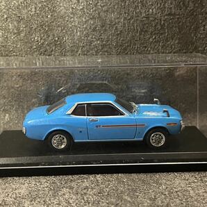 EBBRO 1/43 TOYOTA CELICA 1600GT エブロ トヨタ セリカ メタリックブルー ダルマ TA22 旧車 国産名車 ミニカー モデルカーの画像4