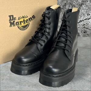 美品☆超人気モデル☆Dr.Martens V JADON 2 MONO 8 EYE VEGAN JADONⅡ 8ホールブーツ 厚底 黒 ブラック 27CM メンズ レディース ジェイドン