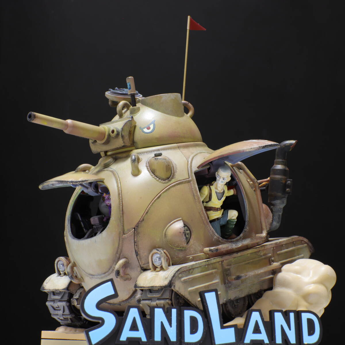 SAND LAND サンドランド国王軍戦車隊104号車 1/35 BANDAI SPIRITS 塗装済 完成品, プラモデル, キャラクター, 完成品