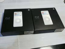 4108●ipod nano 005J/ 350/J 2台セット 箱 説明書付き_画像1