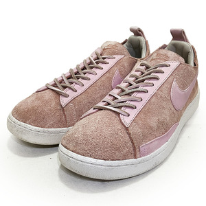 ナイキ ブレザー ロー スウェード ライトピンク 26.5cm NIKE BLAZER LOW 正規品 本物 復刻 年代 AA1057-600 ヴィンテージ 革紐 バッシュ