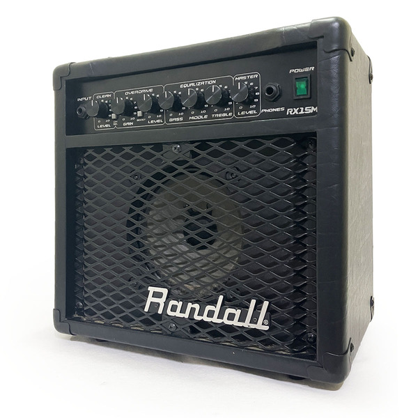 ランドール ギターアンプ RANDALL RX15M GUITAR AMP 完動品 正規品 小型 イコライザー ドライブ クリーン ブースト ソリッド コンボ 機材