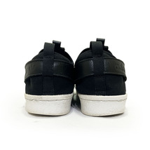 アディダス オリジナルス スーパースター スリッポン ブラック 26.5cm ADIDAS ORIGINALS SUPER STAR SLIP-ON 正規品 本物 S81337 シェル_画像6