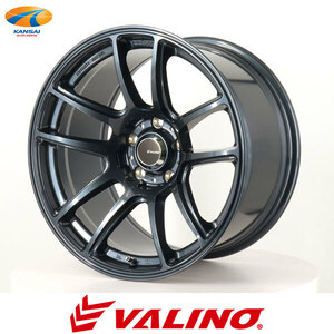 VALINO ヴァリノ Bushou[武将]×Advanti RACING N820S 車検対応 ホイール 17インチｘ9.5J 5H 114.3 73.1φ +15 ガンメタ 1本