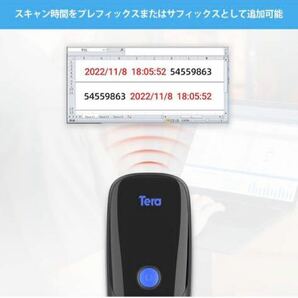 642) Tera バーコードスキャナー 小型 ワイヤレス 2.4G 次元 次元 有線 無線 連続読み込み 日本語取扱説明書の画像4