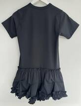 美品 コムコム コムデギャルソン 裾フリル 半袖 Tシャツ 黒XS_画像5