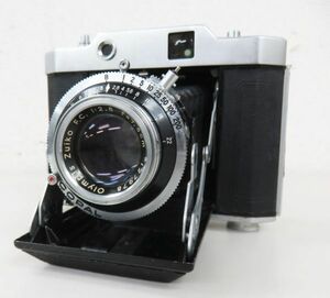 A071★OLYMPUS オリンパス SIX ZUIKO F.C. 1:3.5 f=7.5cm 蛇腹カメラ フィルムカメラ ジャンク品★04