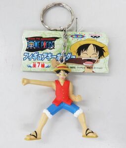 A040★ONEPIECE ワンピース ルフィ フィギュアキーホルダー 2000年 TVアニメ 現状品★04