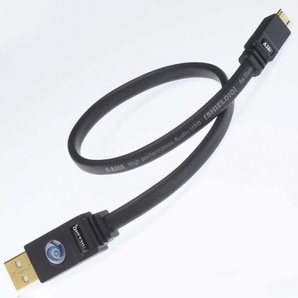 【 新品未使用 】AIM エイム電子 / SHIELDIO USB UM1 / オーディオ 用 USBケーブル A - Micro B / 30cm 0.3mの画像3