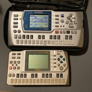 YAMAHA SEQUENCER QY100 QY70 MIDI Yamaha sequencer rhythm machine 2 pcs. set 