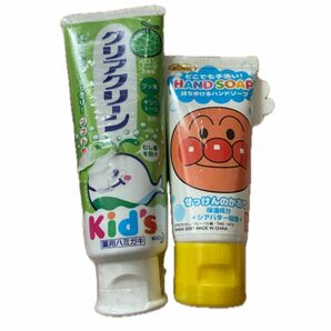 アンパンマンどこでも手洗い！ハンドソープせっけんのかおり　クリアクリーンkidsメロンソーダ　未使用・保管品　匿名配送送料込み　