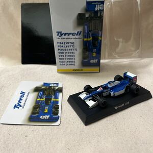 京商 1/64 ティレル 019 フォード No.3 中嶋 悟 F1 タイレル コスワース Tyrrell Cosworth ジャン・アレジ