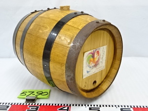 57-90/BEAULOLAISボージョレーヌーヴォー2012 ワイン樽 酒樽 木製樽たる 15リットル酒器オブジェ インテリア雑貨 置物オブジェ飲食店舗用品