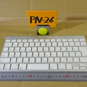 PN-26〒/Appleアップル A1314 ワイヤレスキーボード 純正 操作キー 入両装置 PC周辺機器アクセサリー AV機器の画像1