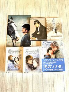 冬のソナタ DVD-BOX vol.1vol.2 全巻&おまけつき【韓国版特典映像DVD、シナリオ対話集など】