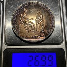 イタリア共和国古銭　骨董品　銀貨　約26.99g硬貨　一円貨幣　コインコレクション_画像8